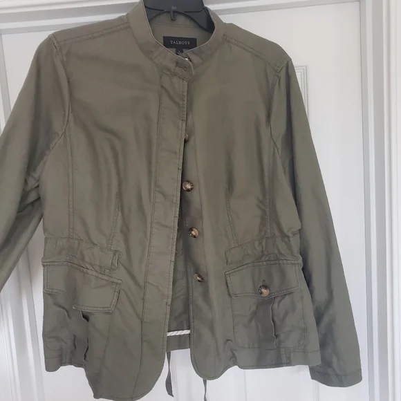 Talbots Olive Green Jacket 🫒 - Picture 3 of 7